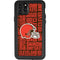 NFL Cleveland Browns - Blast iPhone 11 Pro Max Waterproof Case