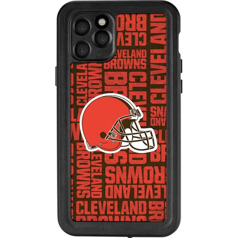 NFL Cleveland Browns - Blast iPhone 11 Pro Waterproof Case