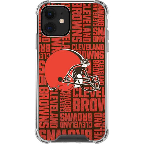 NFL Cleveland Browns - Blast iPhone 12 Clear Case