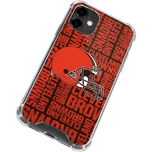 NFL Cleveland Browns - Blast iPhone 12 Mini Clear Case