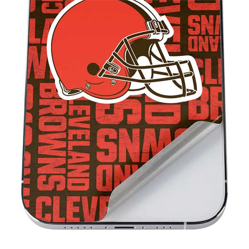 NFL Cleveland Browns - Blast iPhone 12 Pro Max Skin