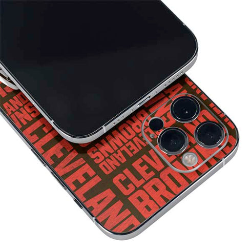 NFL Cleveland Browns - Blast iPhone 12 Pro Max Skin