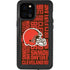 NFL Cleveland Browns - Blast iPhone 12 Pro Max Waterproof Case