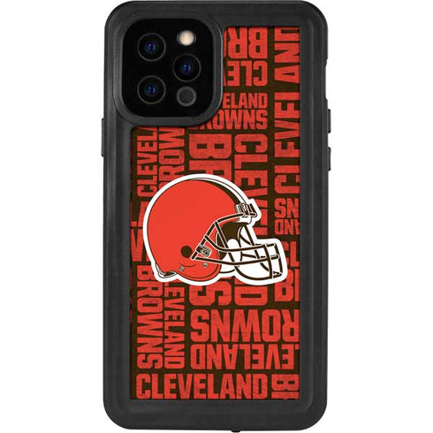 NFL Cleveland Browns - Blast iPhone 12 Pro Waterproof Case