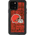 NFL Cleveland Browns - Blast iPhone 12 Pro Waterproof Case