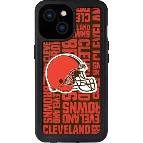 NFL Cleveland Browns - Blast iPhone 13 Mini Waterproof Case