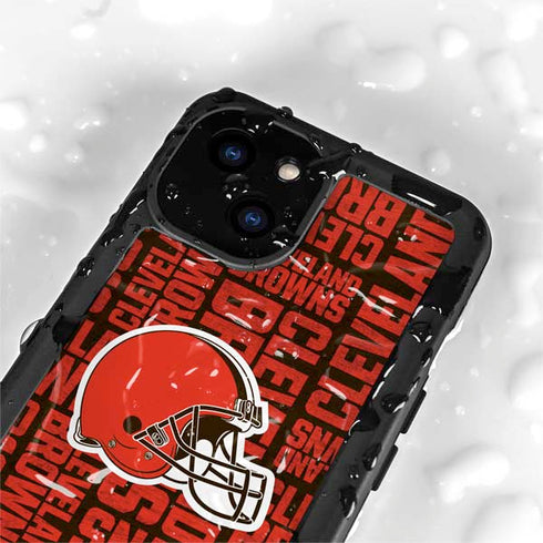 NFL Cleveland Browns - Blast iPhone 13 Mini Waterproof Case