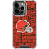 NFL Cleveland Browns - Blast iPhone 13 Pro Clear Case