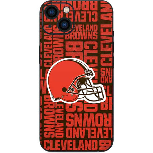 NFL Cleveland Browns - Blast iPhone 13 Skin