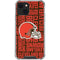 NFL Cleveland Browns - Blast iPhone 14 Clear Case