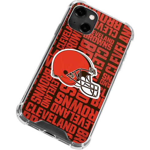 NFL Cleveland Browns - Blast iPhone 14 Clear Case