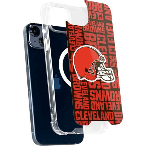 NFL Cleveland Browns - Blast iPhone 15 Plus MagSafe Case