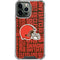 NFL Cleveland Browns - Blast iPhone 14 Pro Max Clear Case