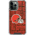 NFL Cleveland Browns - Blast iPhone 14 Pro Max Clear Case
