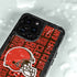 NFL Cleveland Browns - Blast iPhone 14 Pro Max Waterproof Case