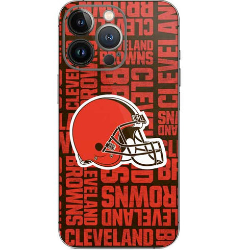 NFL Cleveland Browns - Blast iPhone 15 Pro Skin