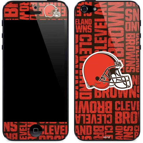 NFL Cleveland Browns - Blast iPhone 5/5s/5SE Skin