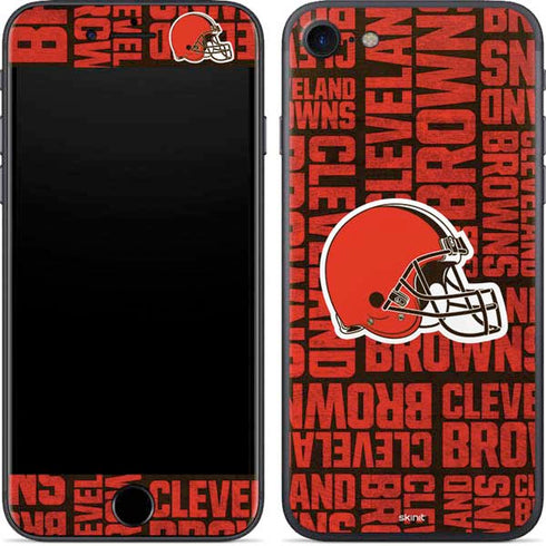NFL Cleveland Browns - Blast iPhone SE (2nd & 3rd Gen) Skin