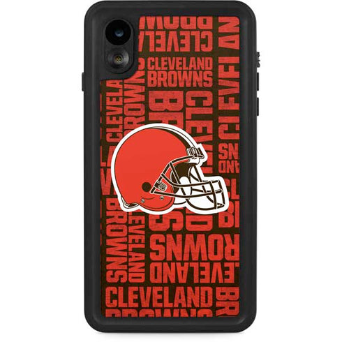 NFL Cleveland Browns - Blast iPhone XR Waterproof Case
