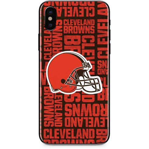 NFL Cleveland Browns - Blast iPhone XS Max Skin