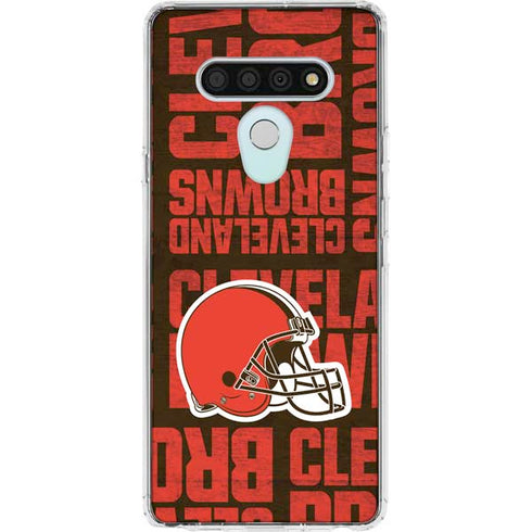 NFL Cleveland Browns - Blast LG Stylo 6 Clear Case