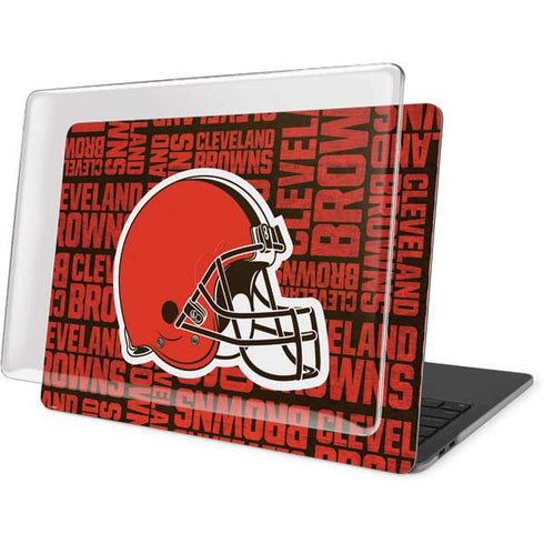 NFL Cleveland Browns - Blast MacBook Pro 16in (2019-20) Case plus Skin