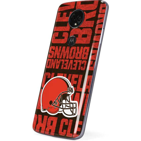 NFL Cleveland Browns - Blast Moto E5 Plus Skin