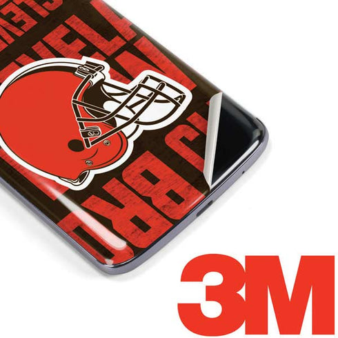 NFL Cleveland Browns - Blast Moto E5 Plus Skin