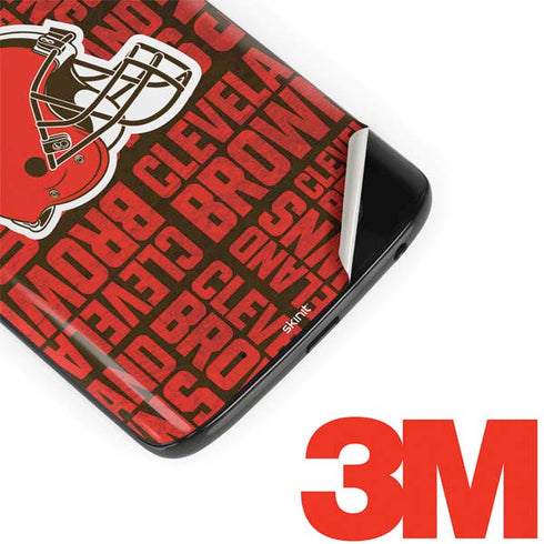 NFL Cleveland Browns - Blast Moto G6 Skin