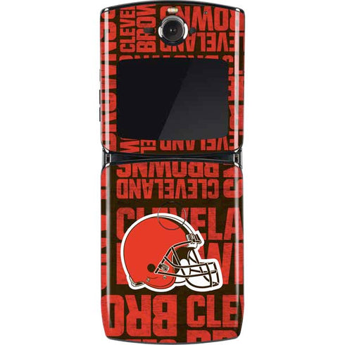 NFL Cleveland Browns - Blast Motorola RAZR Skin