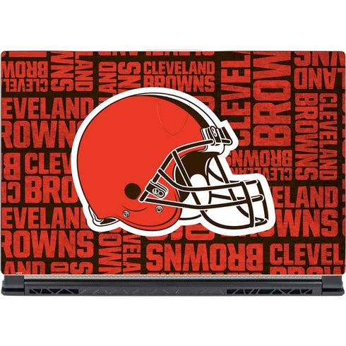 NFL Cleveland Browns - Blast MSI GS65 Stealth Laptop Skin