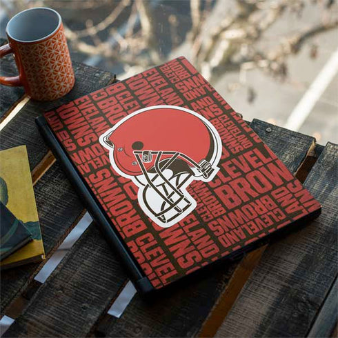 NFL Cleveland Browns - Blast MSI GS65 Stealth Laptop Skin