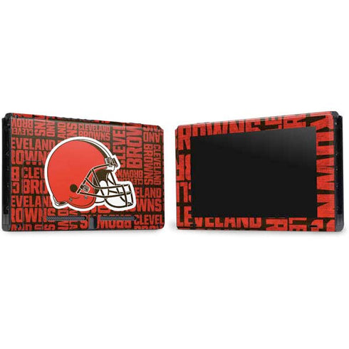 NFL Cleveland Browns - Blast Nintendo Switch Bundle Skin