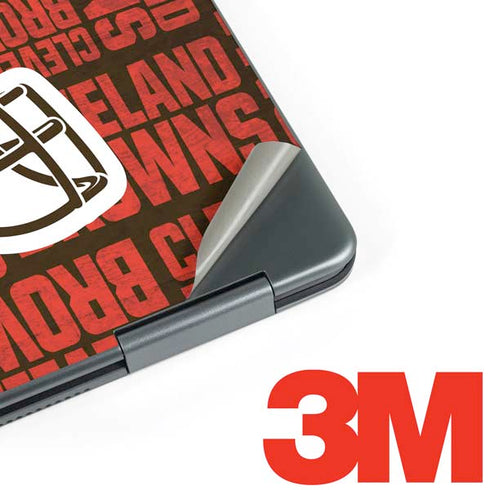 NFL Cleveland Browns - Blast Notebook 9 Pro 13in (2017) Skin