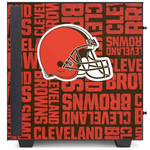 NFL Cleveland Browns - Blast NZXT H510 Compact ATX Mid-Tower Case Skin