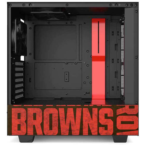 NFL Cleveland Browns - Blast NZXT H510 Compact ATX Mid-Tower Case Skin
