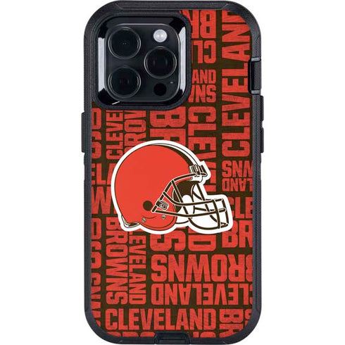 NFL Cleveland Browns - Blast Otterbox Defender iPhone Skin