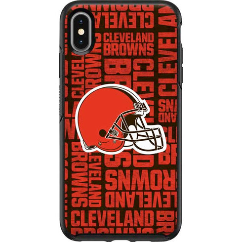 NFL Cleveland Browns - Blast Otterbox Symmetry iPhone Skin