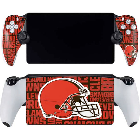 NFL Cleveland Browns - Blast PlayStation Portal Remote Player Skin