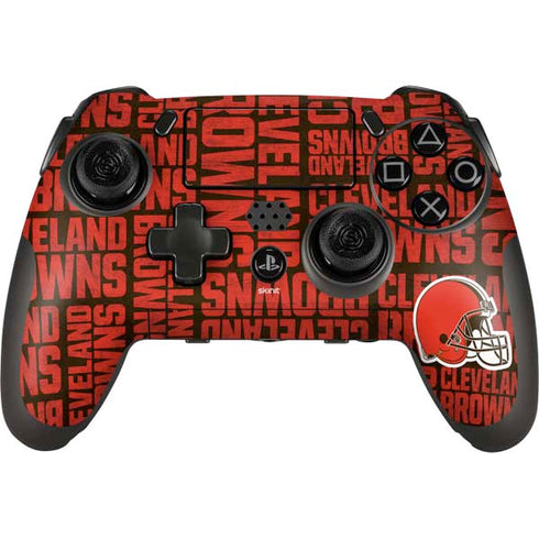 NFL Cleveland Browns - Blast PlayStation Scuf Vantage 2 Controller Skin