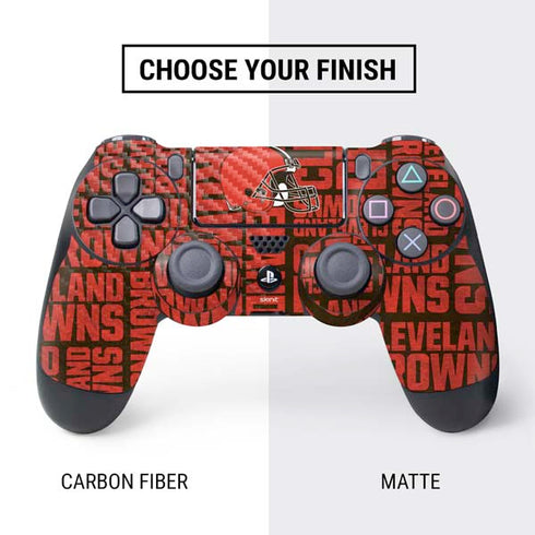 NFL Cleveland Browns - Blast PS4 Controller Skin