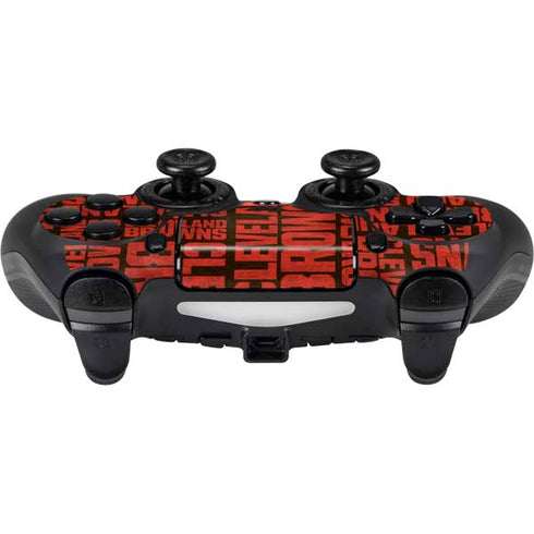 NFL Cleveland Browns - Blast PS4/PC SCUF Impact Controller Skin