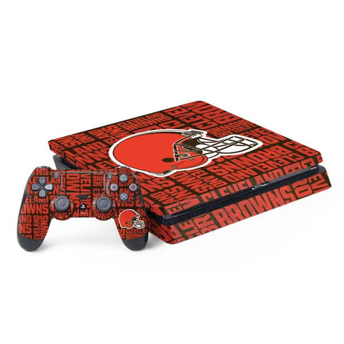 NFL Cleveland Browns - Blast PS4 Slim Bundle Skin