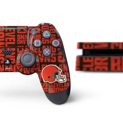 NFL Cleveland Browns - Blast PS4 Slim Bundle Skin