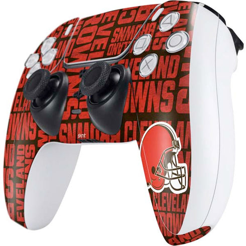NFL Cleveland Browns - Blast PS5 Controller Skin
