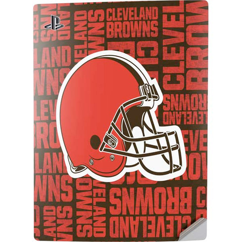 NFL Cleveland Browns - Blast PS5 Digital Edition Console Skin