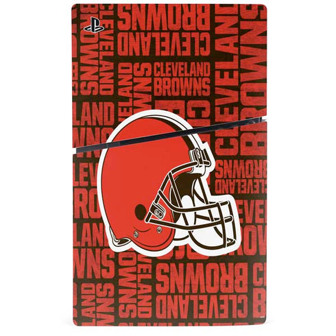 NFL Cleveland Browns - Blast PS5 Slim Disk Console Skin