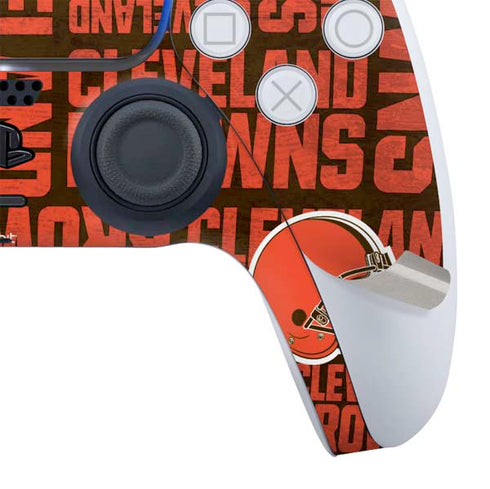 NFL Cleveland Browns - Blast PS5 Slim Digital Edition Bundle Skin