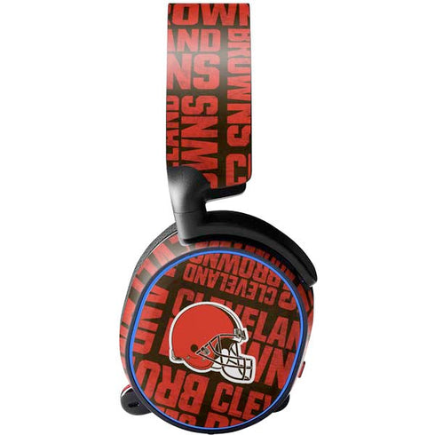 NFL Cleveland Browns - Blast SteelSeries Arctis 3 Skin