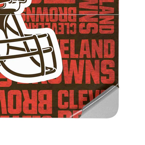 NFL Cleveland Browns - Blast Surface Laptop Studio Skin